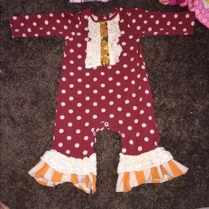 RicRac Ruffles romper